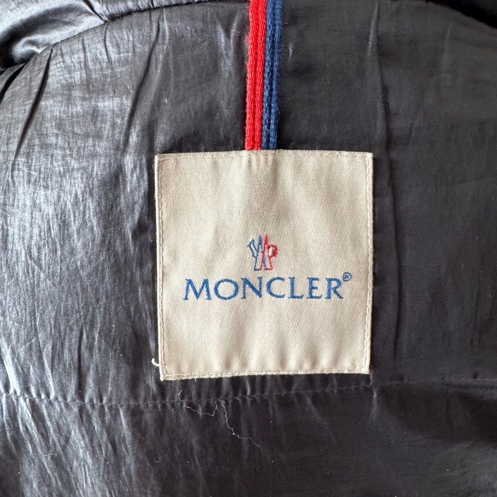 Moncler women’s Down Hooded Long Puffer Coat - Picture 4 of 14